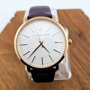 Michael Kors Jaryn Women's Burgundy Leather Watch MK2605